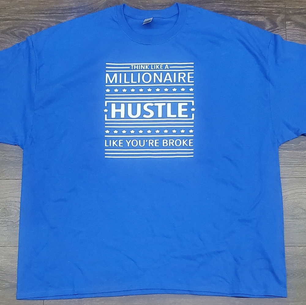 Hustle tshirt brand new up to 4XL